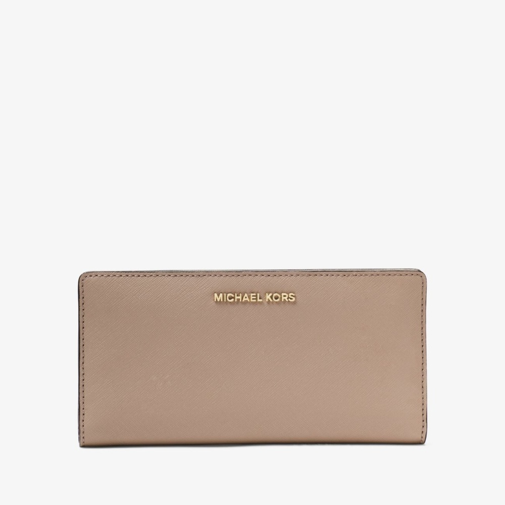 Michael Kors Jet Set Large Saffiano Leather Wallet - Picture 2 of 5